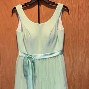 Azazie Mint Green short dress